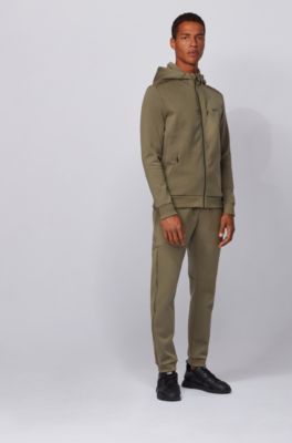 hugo boss green tracksuit