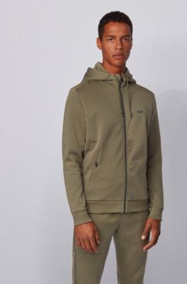 hugo boss reflective hoodie