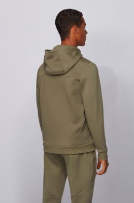 hugo boss hoodie green