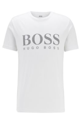 hugo boss white t shirt women's