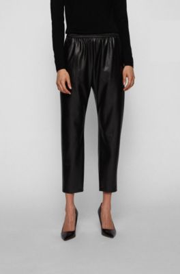 hugo boss leather pants