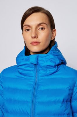 hugo boss blue puffer jacket