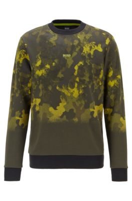 hugo boss camo sweatshirt