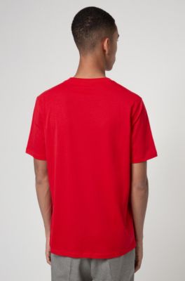mens pink hugo boss t shirt