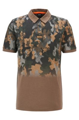 hugo boss camouflage shirt