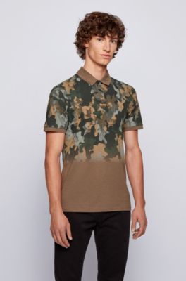 hugo boss camouflage shirt