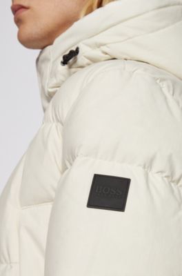 BOSS - Water-repellent down jacket in 