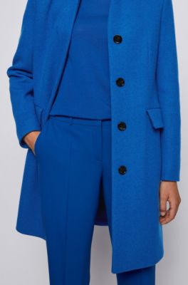 hugo boss blue coat