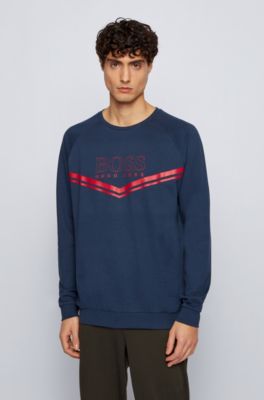 hugo boss tracksuit top sale