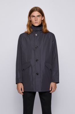 hugo boss raincoat sale