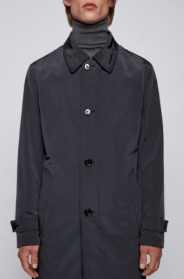 topman classic fit overcoat