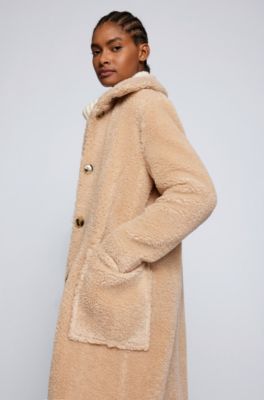 hugo boss teddy coat