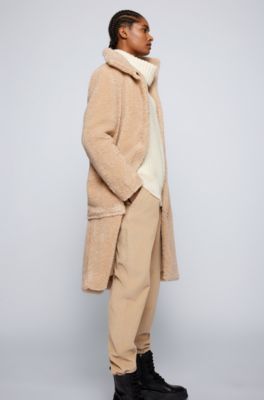 hugo boss teddy coat