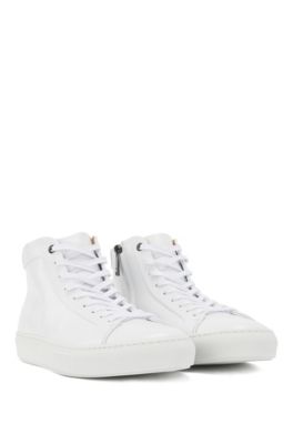 hugo boss high top trainers