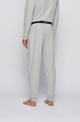 BOSS - Cuffed pyjama trousers in 