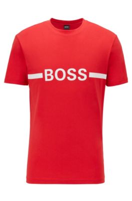 hugo boss red shirt