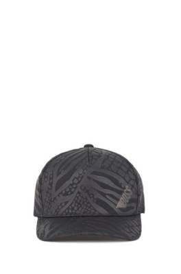 Casquette à logo en jersey nid-d’abeilles, à motif gravé