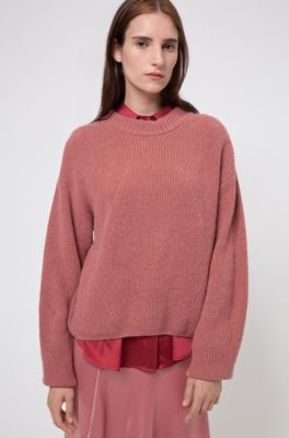 hugo boss pink sweater