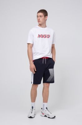 hugo boss matching shorts and t shirt