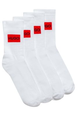 white hugo boss socks