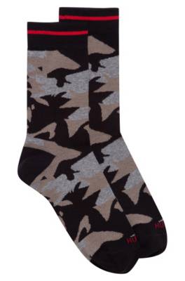 Chaussettes mi-mollet avec motif camouflage de la nouvelle saison