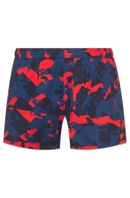 hugo boss camo swim shorts