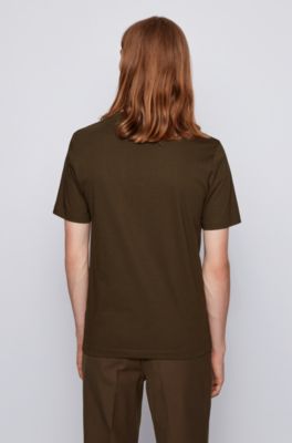 hugo boss t shirt khaki