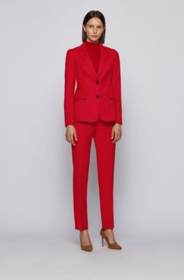 hugo boss skirt suits