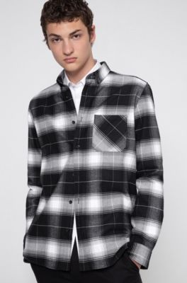 hugo boss sweatshirt flannels