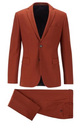 hugo boss orange suit