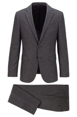 hugo boss black slim fit suit