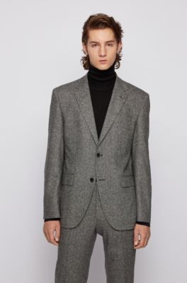 hugo boss tweed blazer