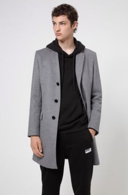 hugo boss mantel cashmere wool