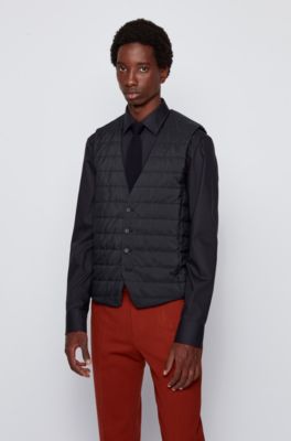 hugo boss waistcoat sale