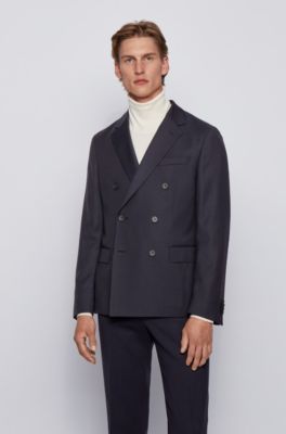 hugo boss double breasted suit