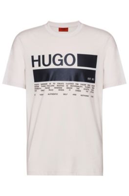 hugo boss beige t shirt