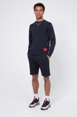 hugo boss slim fit shorts