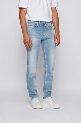 boss tapered fit jeans