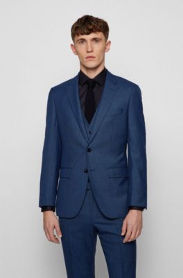 Nominering Samle Sow BOSS - Three-piece slim-fit suit in virgin wool