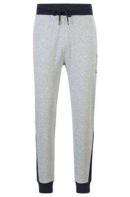 mens grey hugo boss joggers