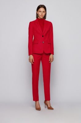 hugo boss skirt suit