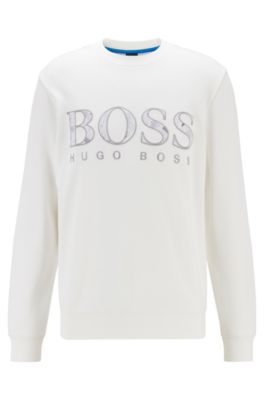 white hugo boss tracksuit
