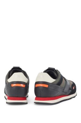 green hugo boss trainers