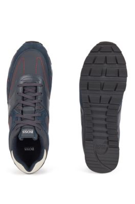 mens hugo boss running trainers