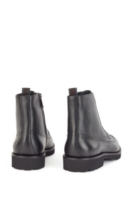 hugo boss black boots