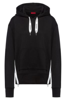 Relaxed-fit hoodie in French terry with 
