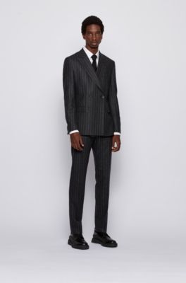 hugo boss pinstripe