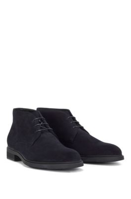 hugo boss dark blue boots