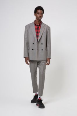 oversized suit trousers