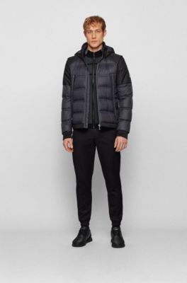 hugo boss gilet black